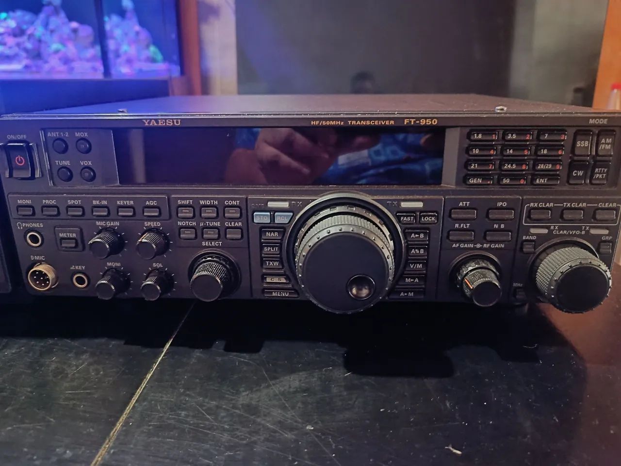 Yaesu FT950 Com DMU2000  - Foto 2