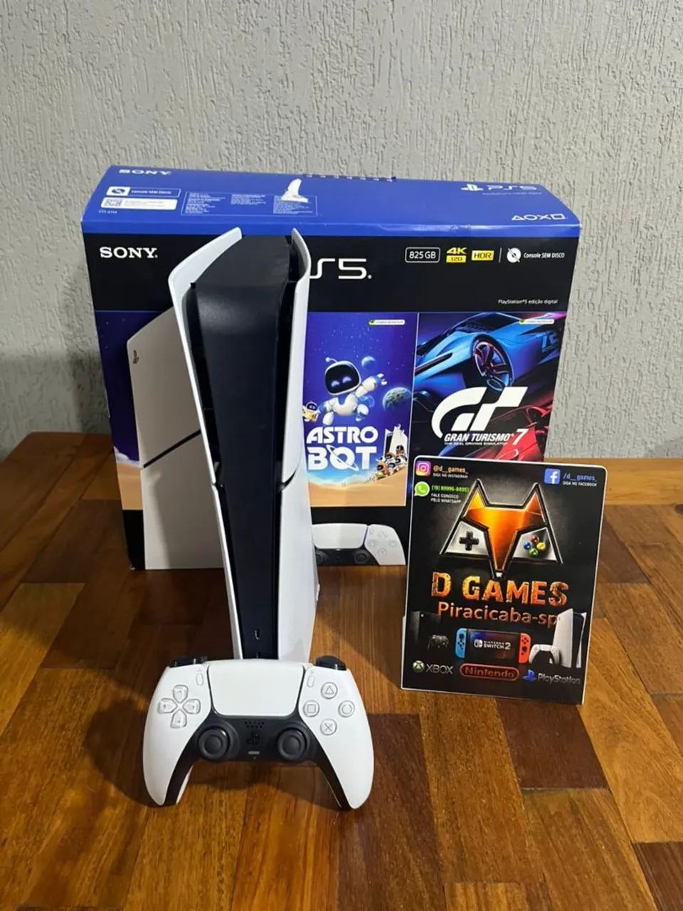 PS5 Slim Digital Semi Novo. - Foto 3