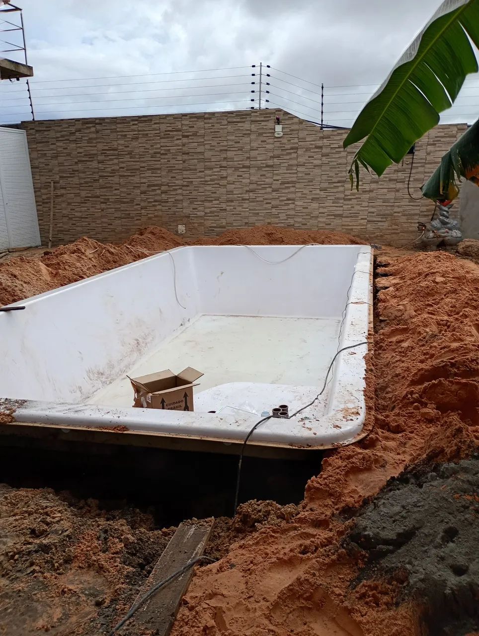 Instalação de piscina de fibra  - Foto 2