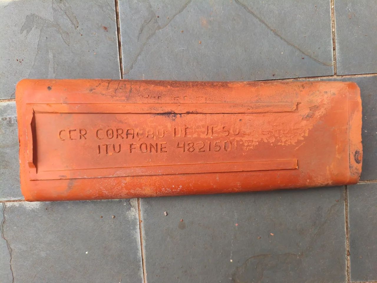 Telhas Cerâmica Canal e Cumeeira