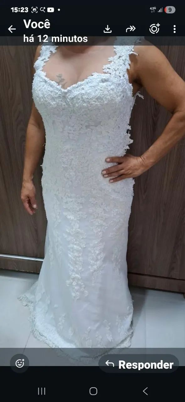 Vendo vestido  de noiva 