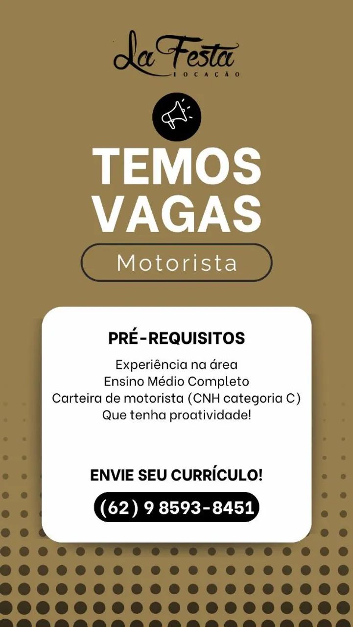 Estamos contratando 