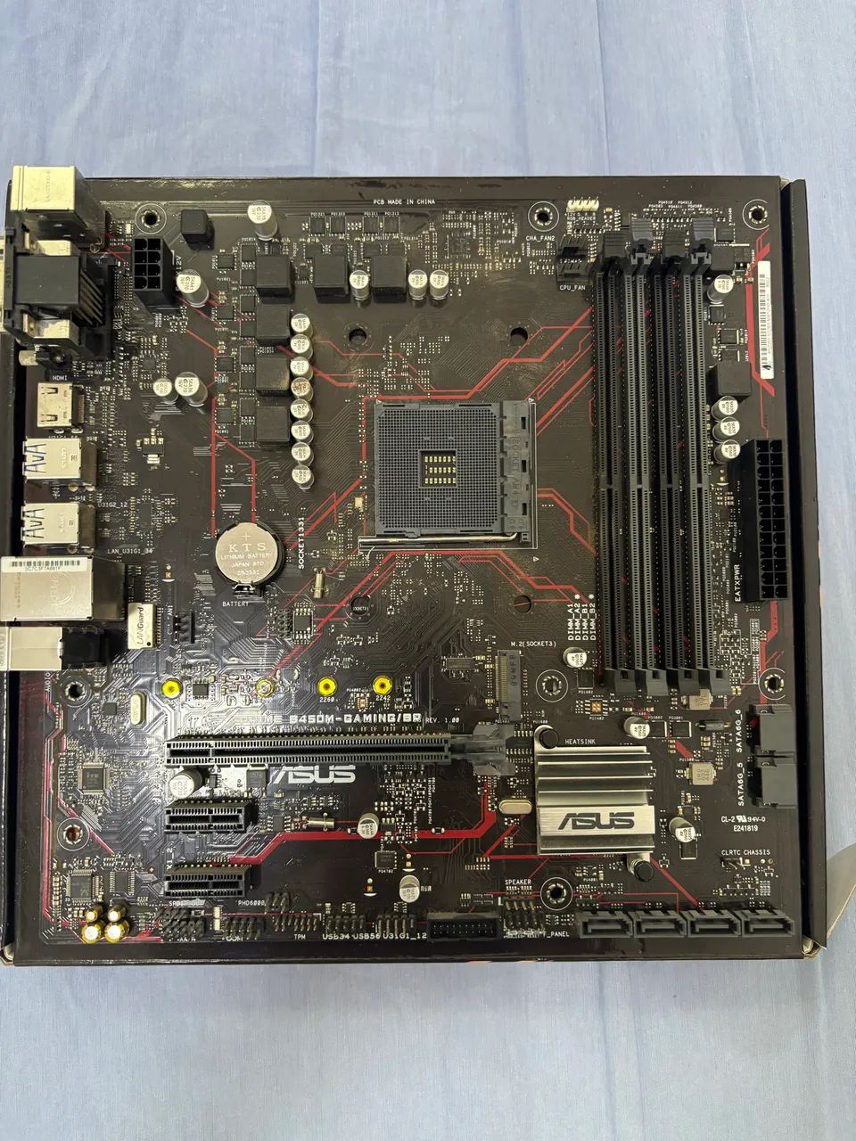 PLACA MÃE ASUS PRIME B450M-GAMING/BR - Foto 4