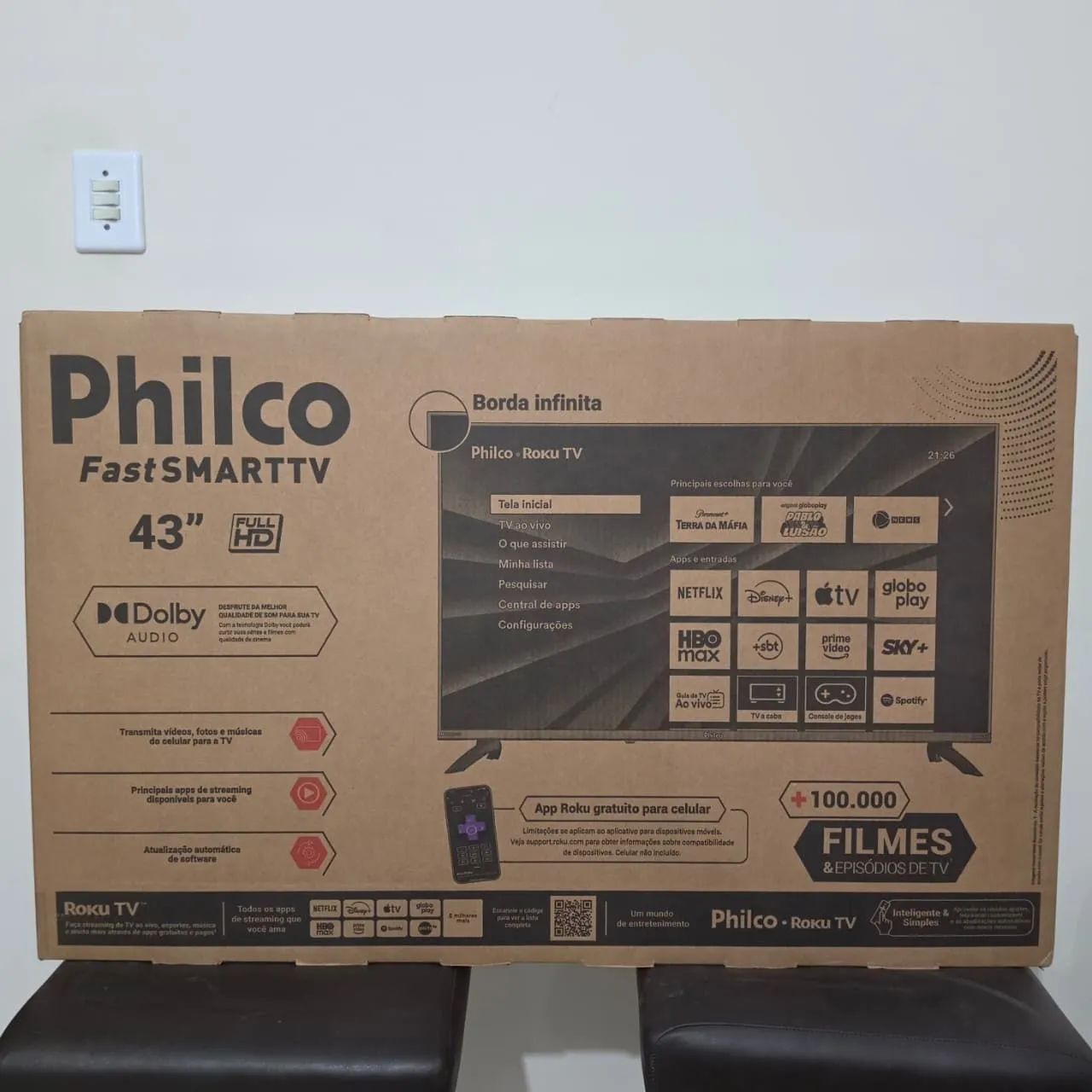 Smart TV Philco 43" - LACRADA