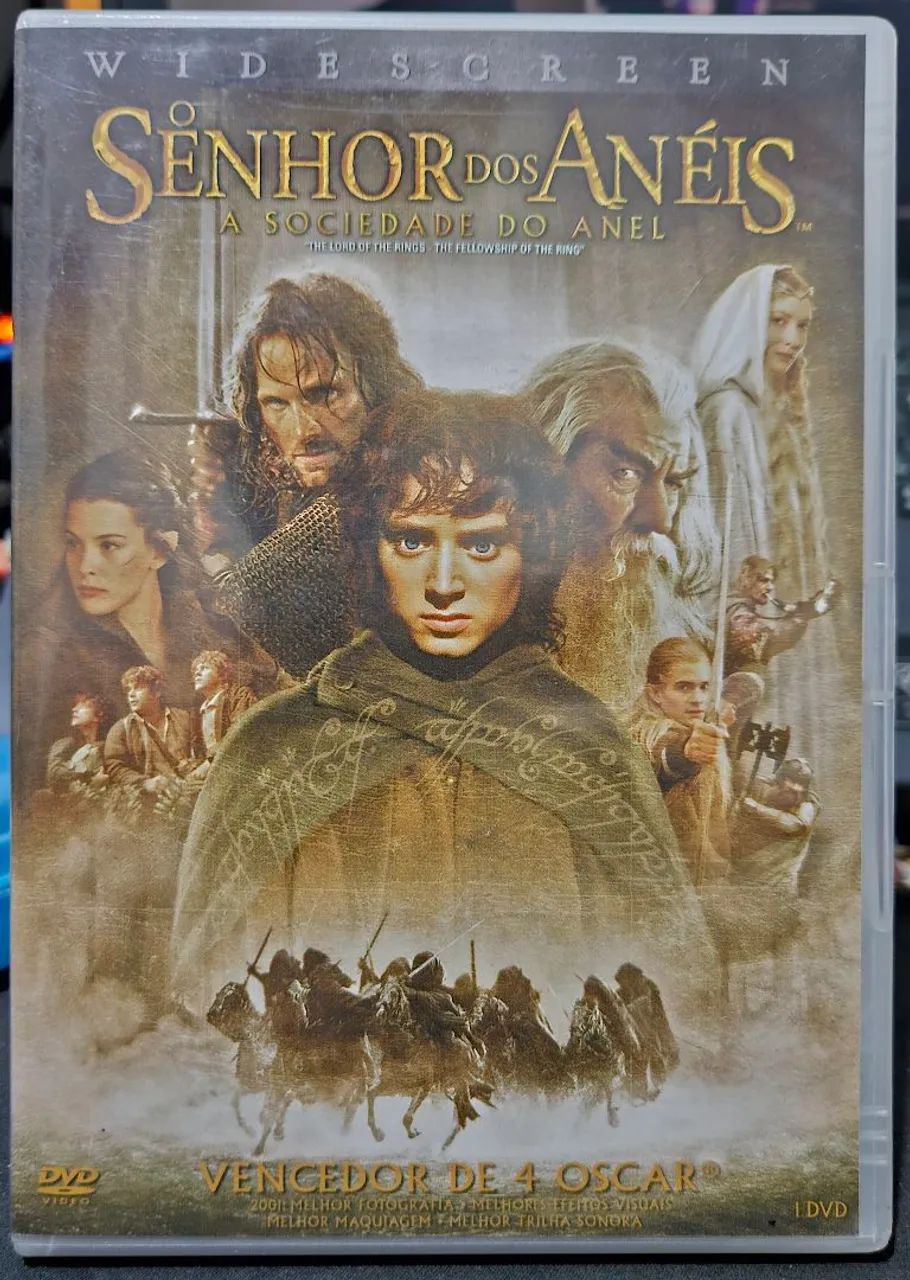 DVD BOX Senhor do Anéis  - Foto 4