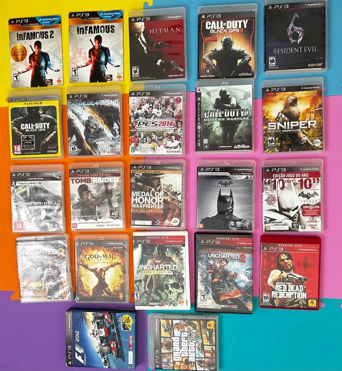 22 Jogos de ps3 