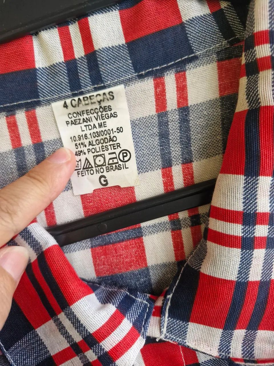 Camisa xadrez adulto  - Foto 4