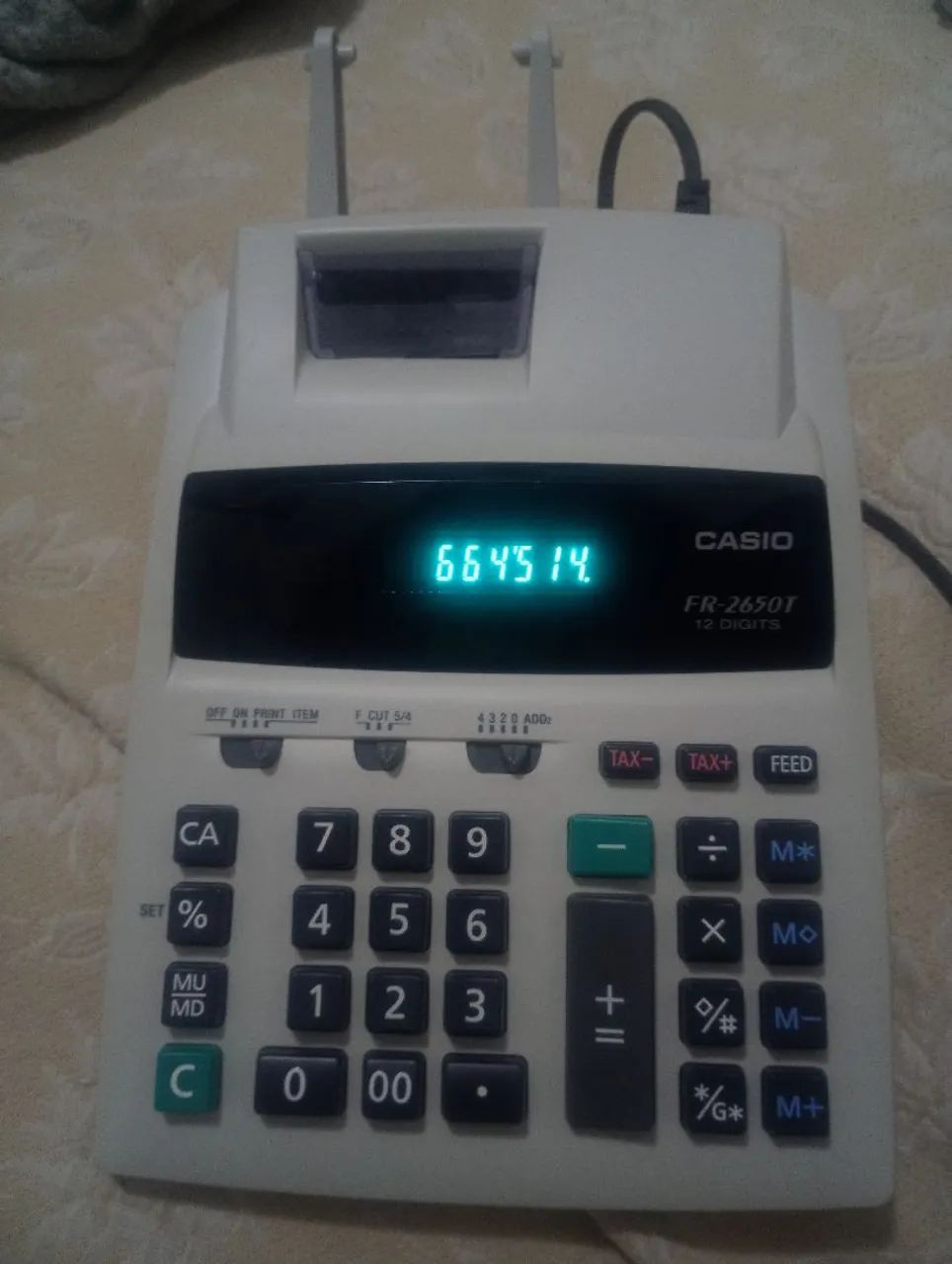 Calculadora com impressora  - Foto 4