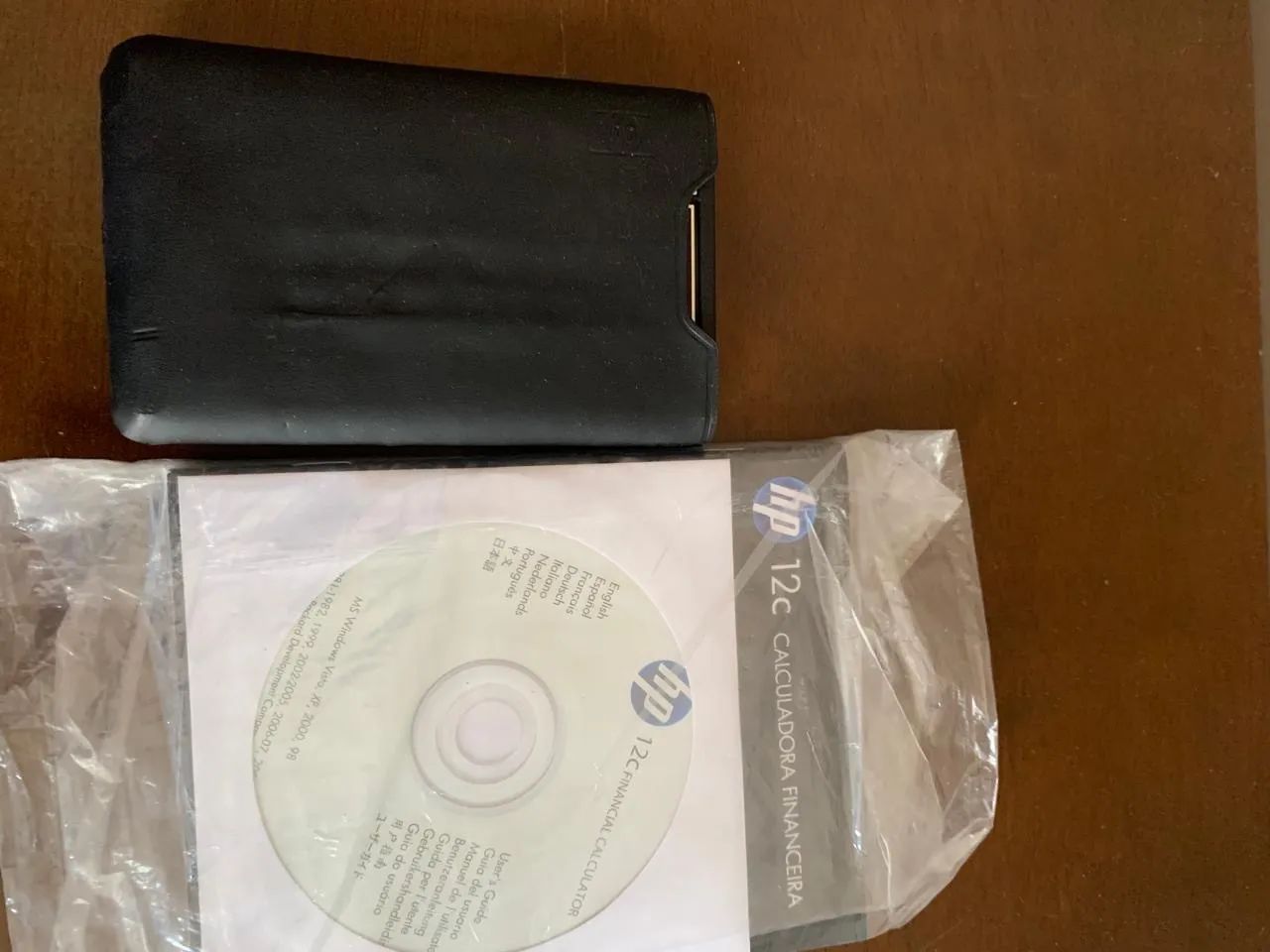 Calculadora Financeira HP 12C novíssima- com capa e CD - Foto 2