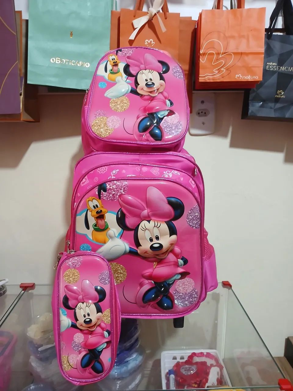  Kit Mochila Infantil Completo