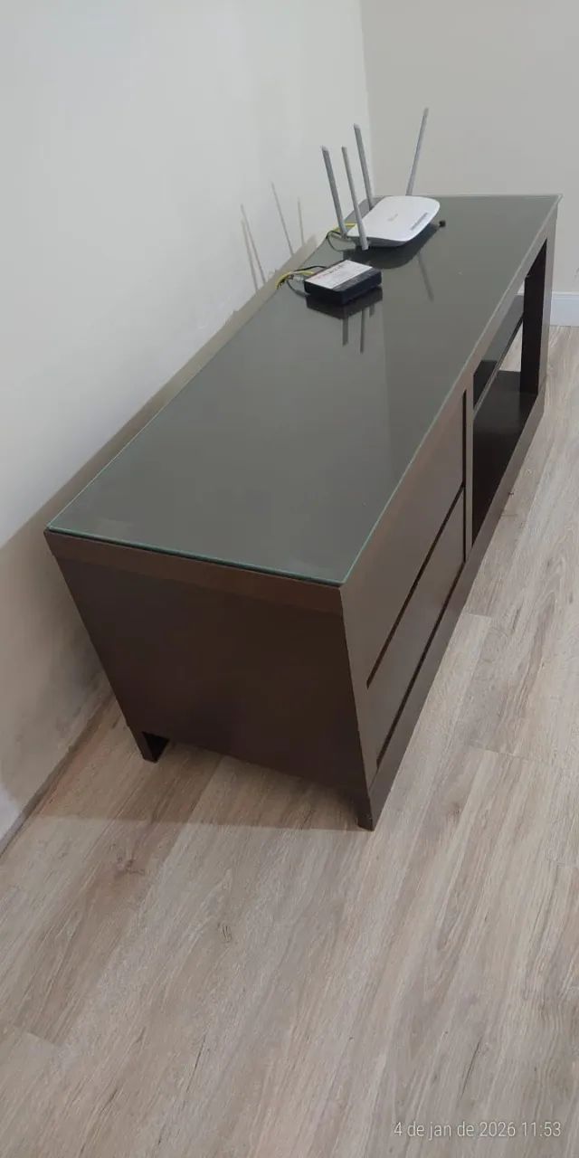 Rack de TV marrom - Foto 3