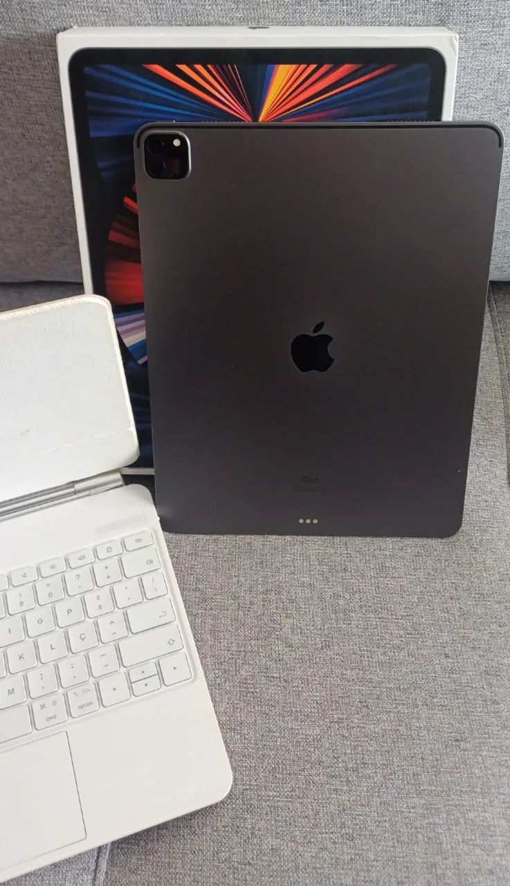 iPad Pro 12.9 M1 Com Acessórios Troco - Foto 3