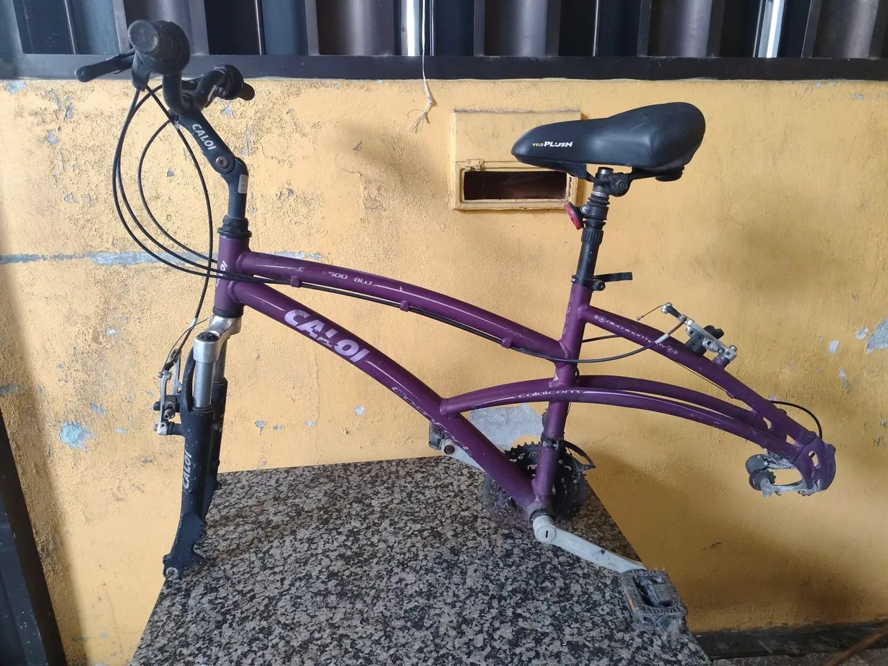 Bicicleta de alumínio 