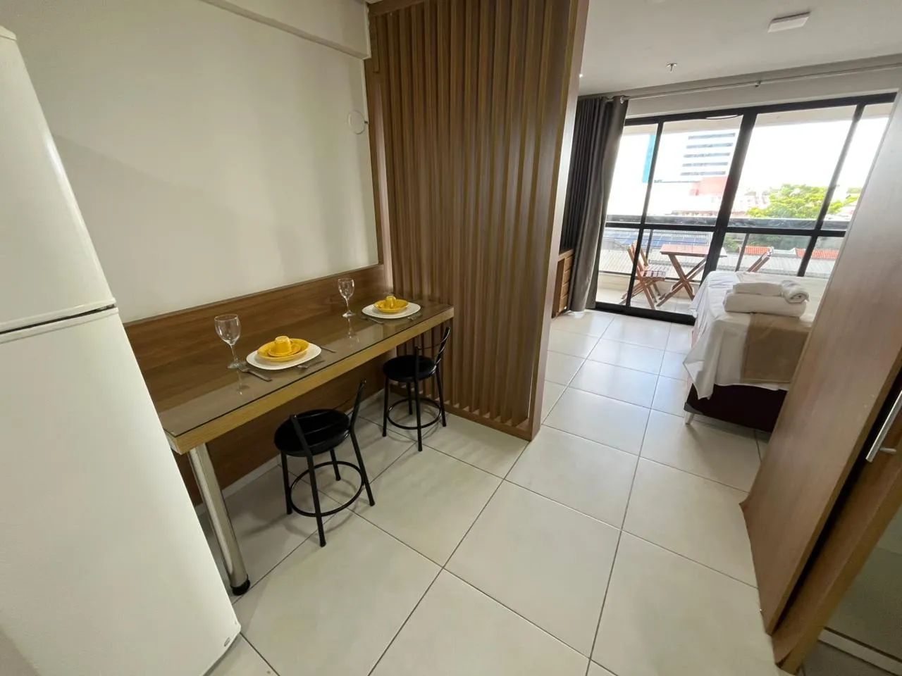 Flat mobiliado e completo com energia solar inclusa no Vivence - 201 Sul - Foto 4