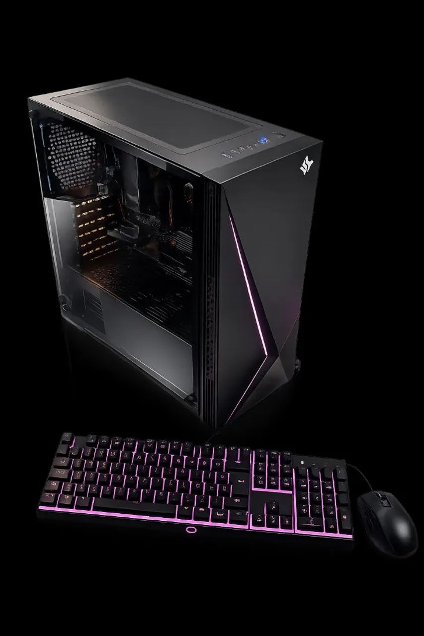 Computador Ryzen 5 5600G 8GB SSD 480GB | Trabalho, Estudos e Jogos