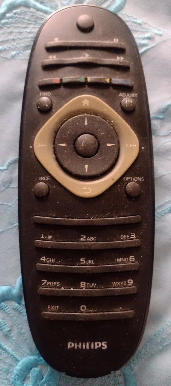 TV Philips 40 polegadas modelo 40PFL3808D/78 com controle remoto - Foto 5