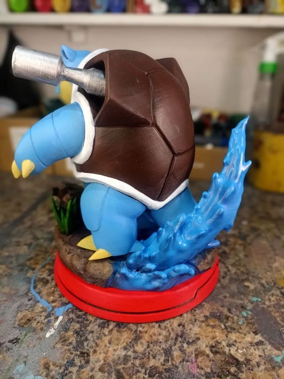 Escultura 3D ? Blastoise Pokémon - Foto 5