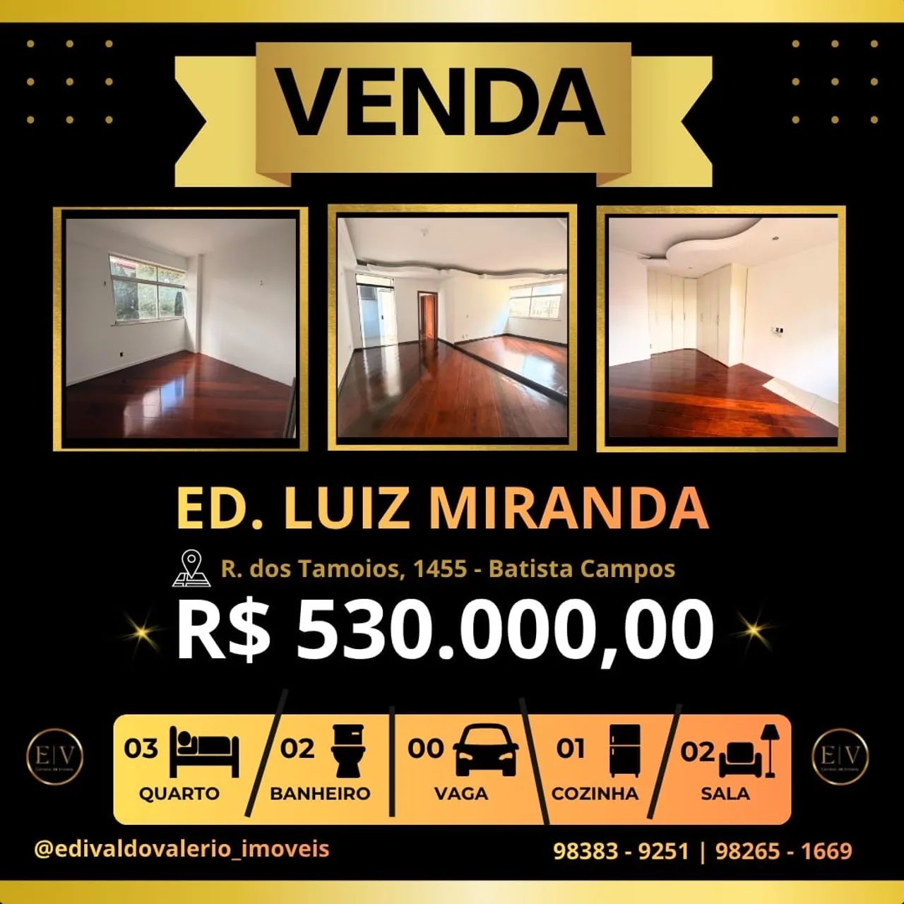 Vendo excelente apartamento em Batista Campos