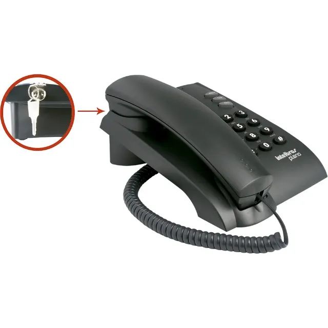 Telefone com fio Intelbras Pleno - Foto 3