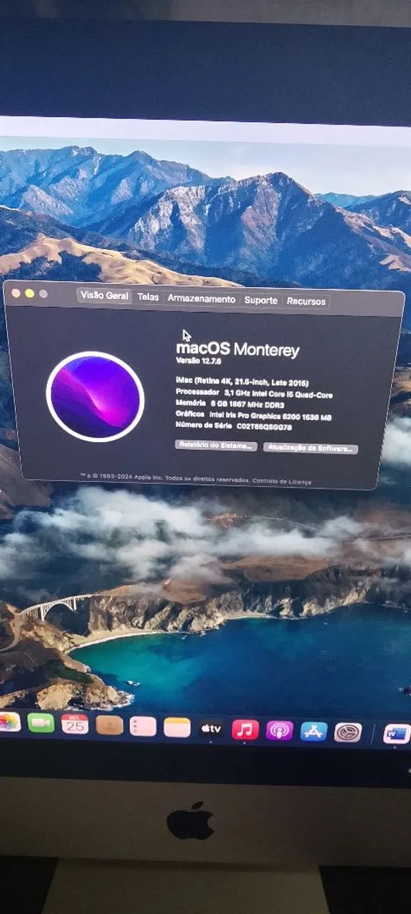 Mac OS 2015, versão 12.7.6 - Foto 3
