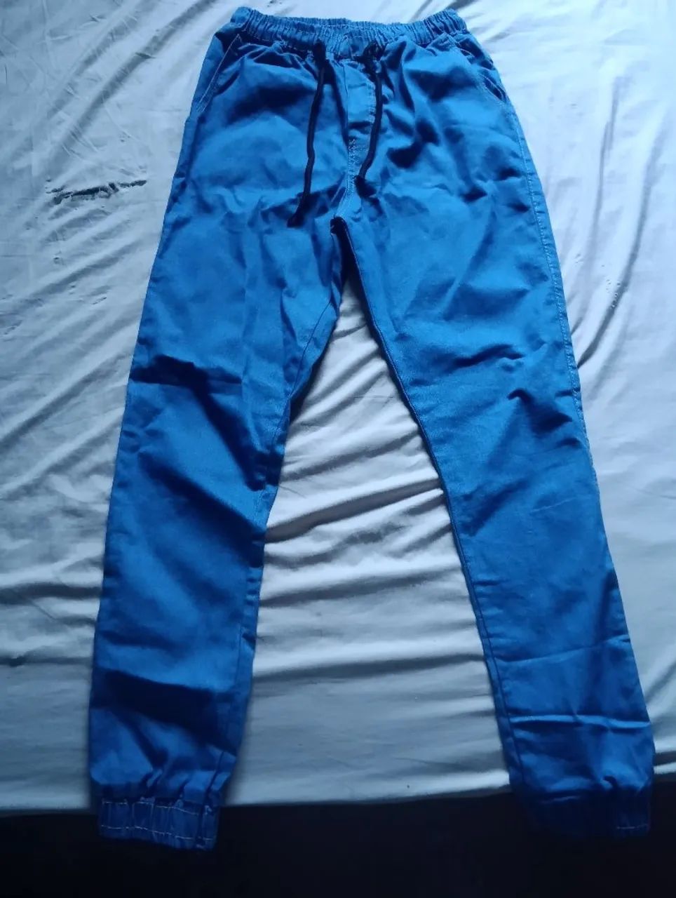 Calça jogger Azul Nova, nunca usada  - Foto 3