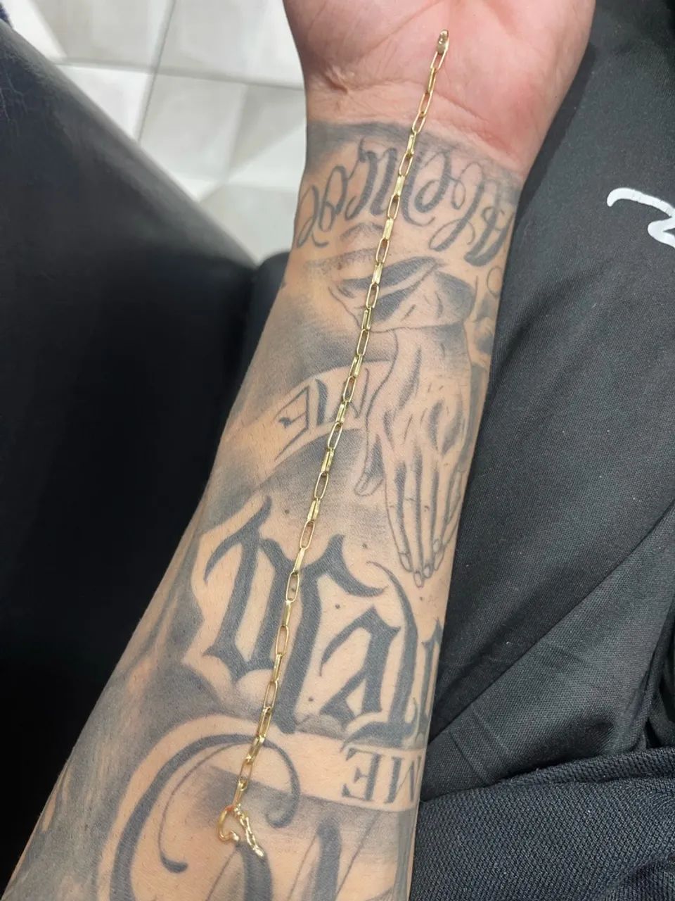 Pulseira de ouro 18 - Foto 3