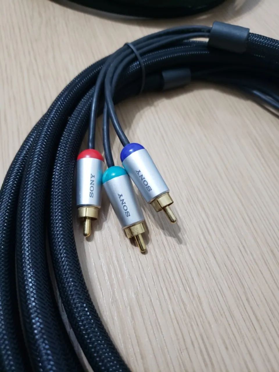 Cabo Sony  Vídeo Componente Rca 3 vias - Foto 2