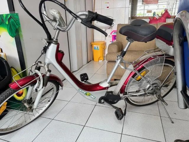 Bicicleta Elétrica Original Verde Bike Modelo Peroba Vbx18  - Foto 5