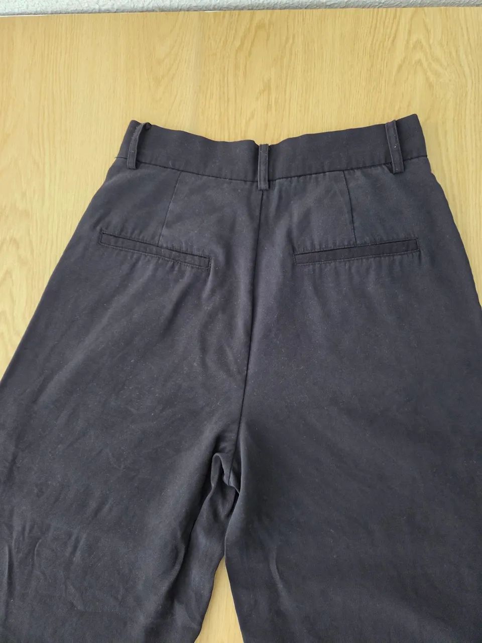 calça zara wide leg preta pp - Foto 4