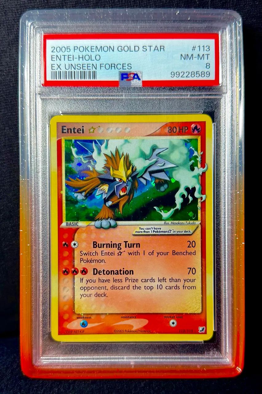 Entei gold star psa 8