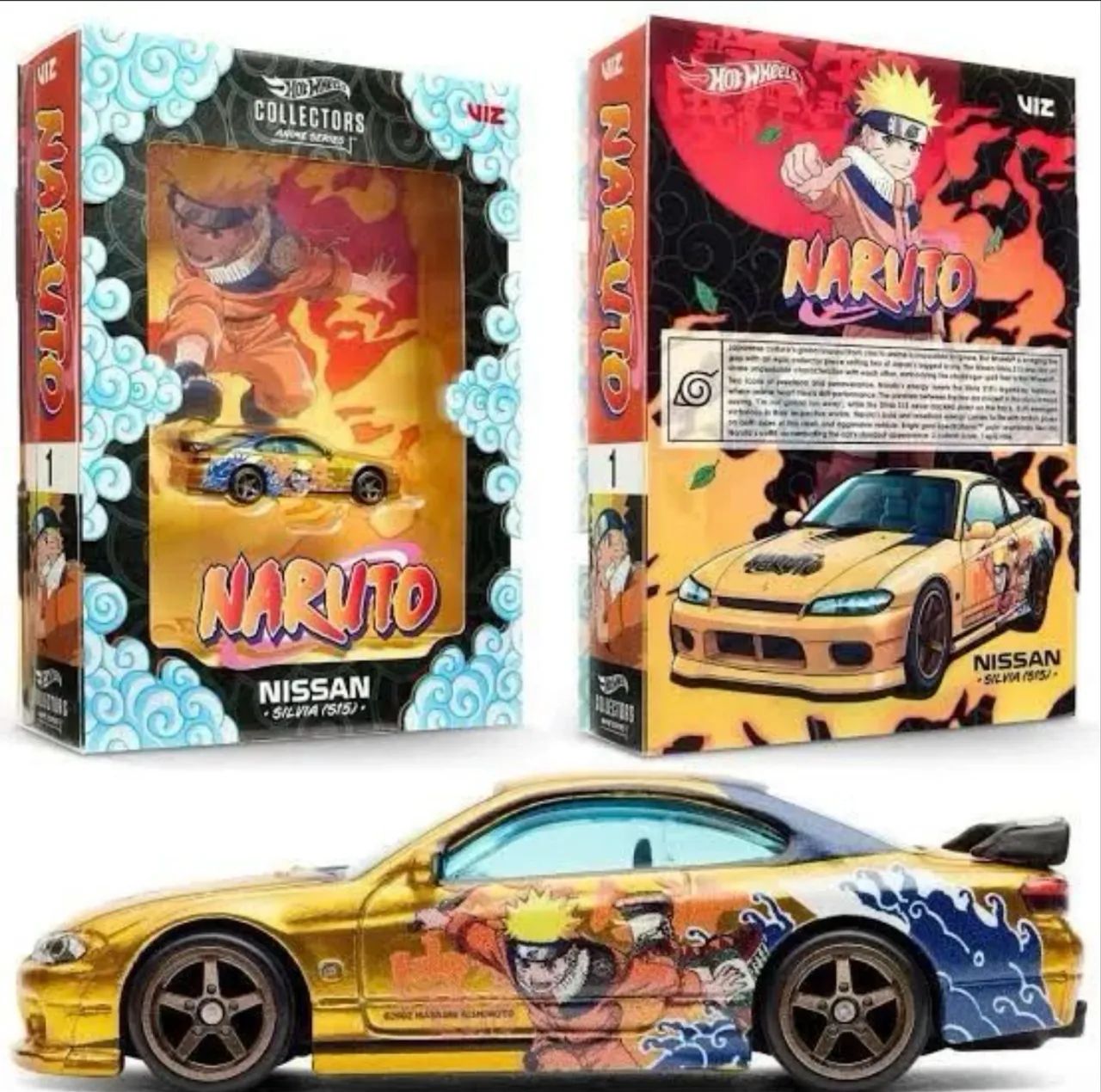 Hot Wheels Naruto - Nissan Silvia (S15)