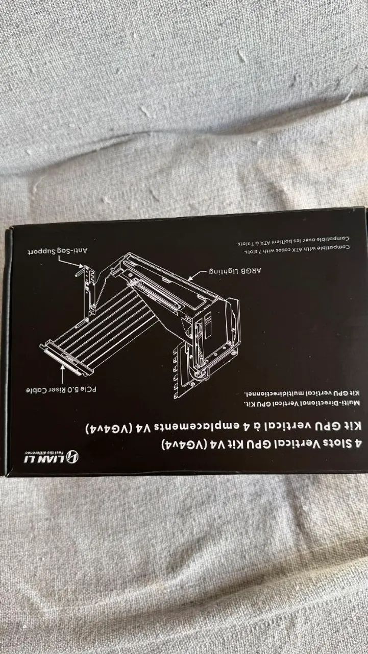 SUPORTE LIAN LI VERTICAL PCIE 5.0