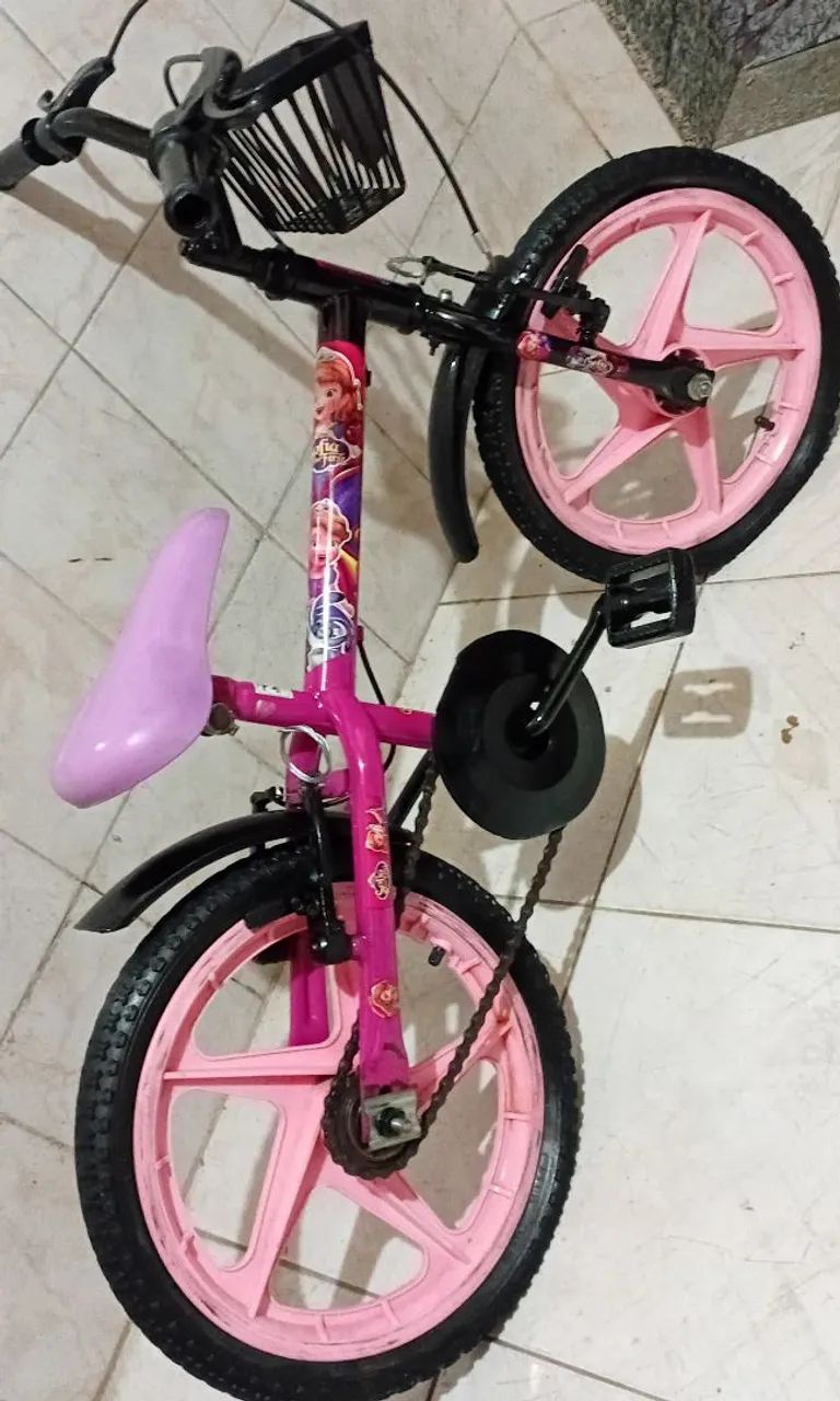 Bicicleta Aro 16 Princesa Sofia - Foto 2