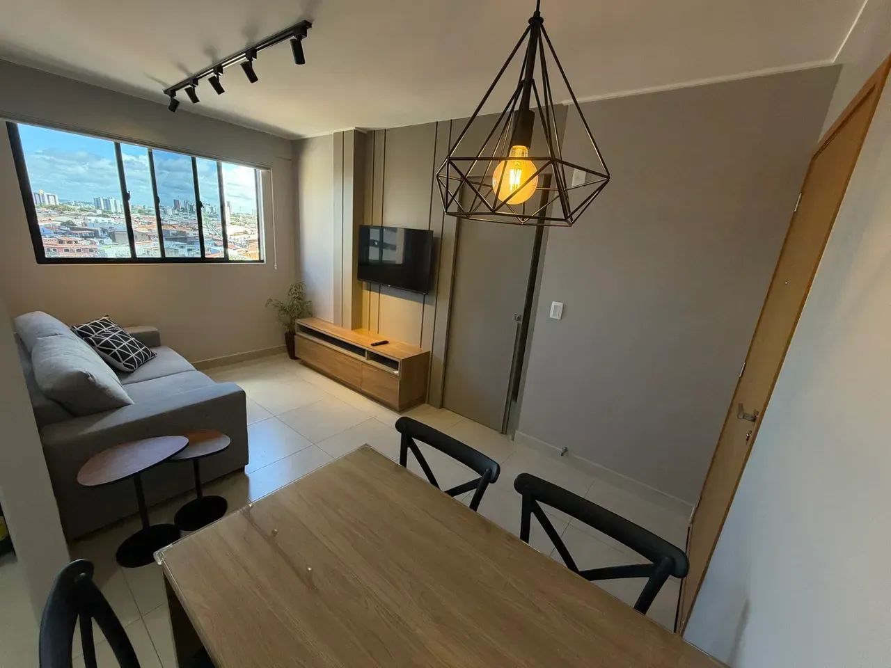 Quarto e sala Pajuçara mobiliado