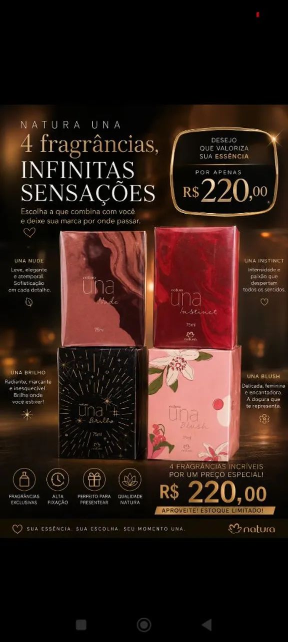 Vendo Una da Natura