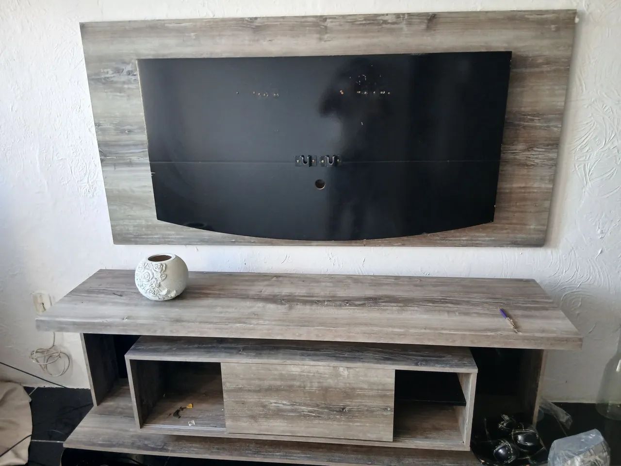Vendo painel e rack  - Foto 2