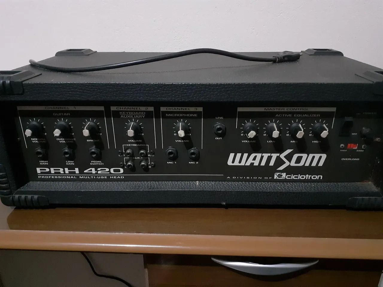 Amplificador Wattson PRH420  - Foto 4