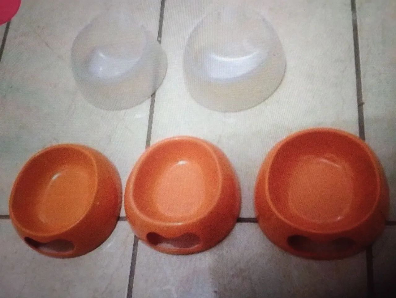 Potes para ração gato e cachorro 