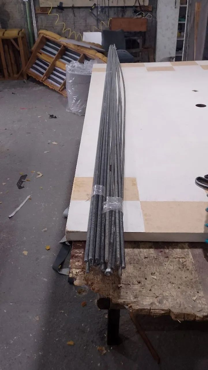 Barra Roscada de 3 metros -6,35 mm - Foto 2