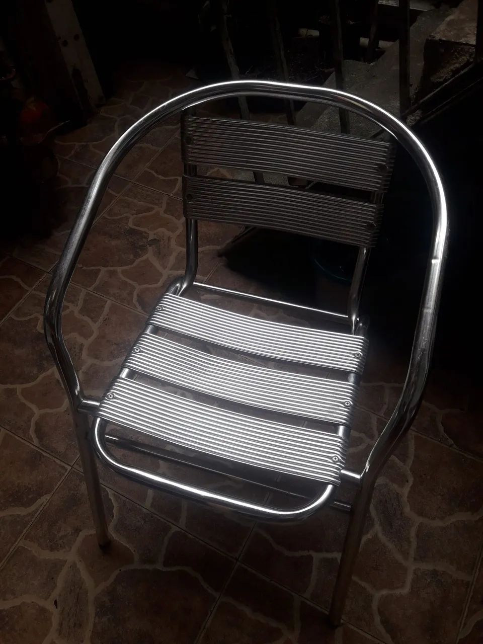 Cadeira de alumínio  1 - Foto 4