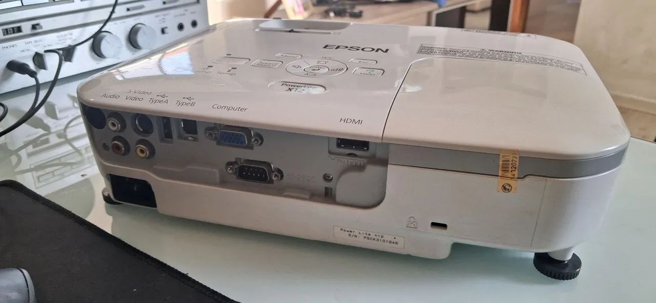 Projetor Epson X12 2800 Lumens funcionando 100% - Foto 3