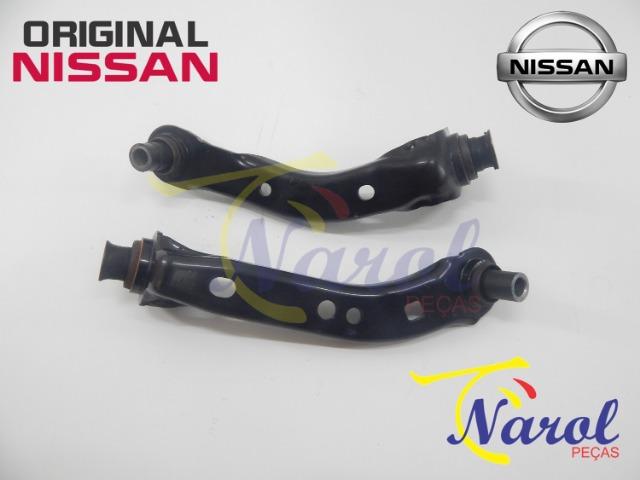 Braço Suporte Suspensão Nissan March, Versa, Tiida, Livina, Sentra, Kicks - Foto 6