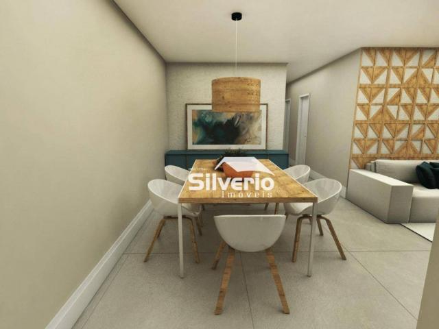 Apartamento com 3 dormitórios à venda, 86 m² por r$ 468.270 - itaguá - ubatuba/sp