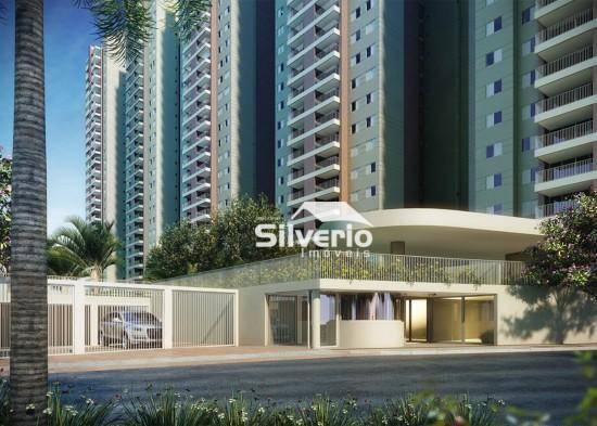 Apartamento com 3 dormitórios à venda, 100 m² por r$ 692.000 - jardim das indústrias - são