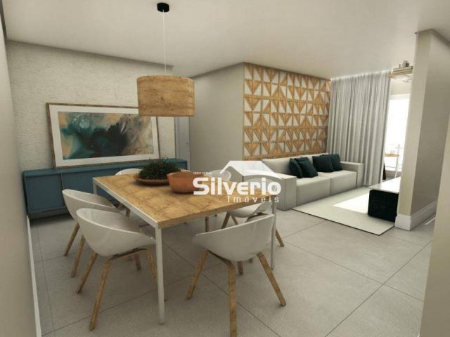 Apartamento com 3 dormitórios à venda, 86 m² por r$ 468.270 - itaguá - ubatuba/sp - Foto 2