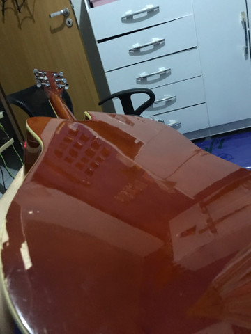 Violão de Aço Giannini Elétrico Com Afinador - Foto 2
