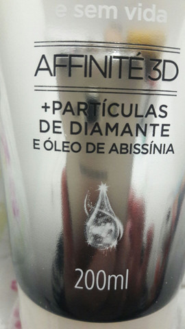 Shampoo e condicionador com partículas de diamante e óleo de abissínia Eudora - Foto 3