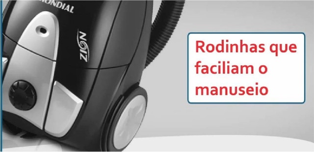 Aspirador Pó Mondial, 220 V com 1500 W de potência - Foto 4