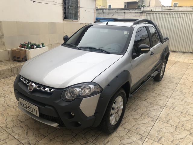 Fiat Strada adventure locker cabine dupla modelo 2013 - Foto 9
