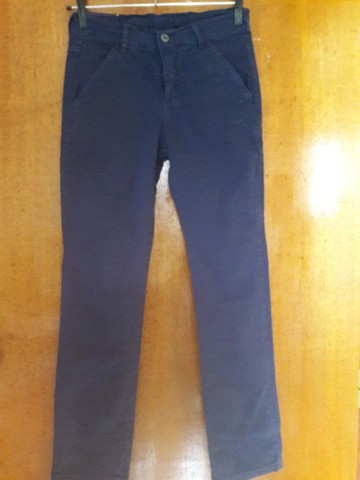 Calça infantil em sarja Hering